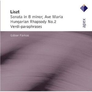 G bor Farkas - Liszt Piano Works  CD